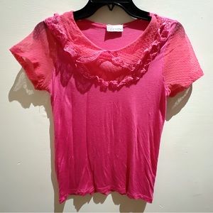 Red Valentino pink top blouse